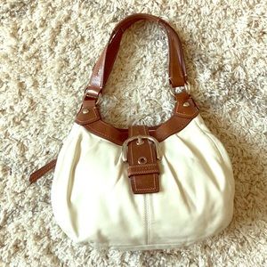 Authentic COACH White Leather Purse